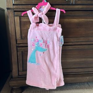 New with tags mermaid towel wrap